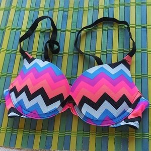Pink VS push-up bra 32A